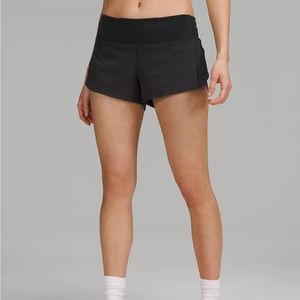Lulu lemon Speed Short Black Size 6
